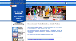Desktop Screenshot of esoterismoenmadridlacasadepandora.com